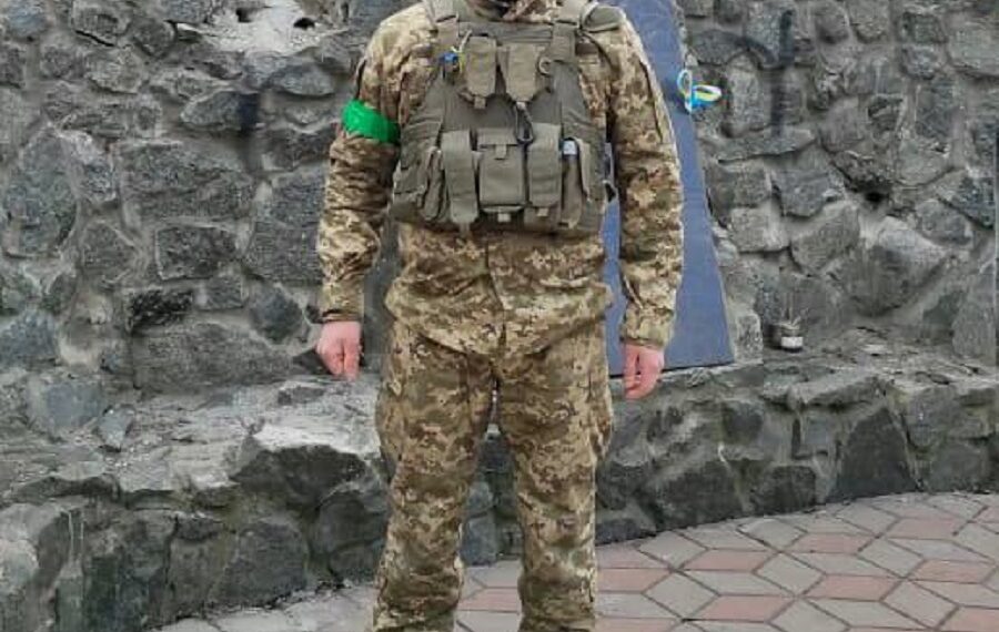 Володимир Зайчук із Бучі отримав нагрудний знак “Золотий хрест”