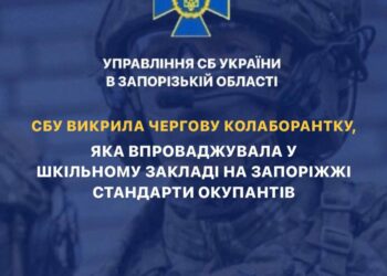 Чергову колаборантку на Запоріжжі викрили спецслужбовці |
