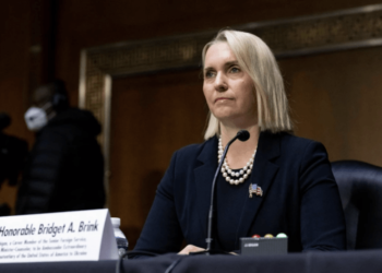 Посол США Брінк прокоментувала ранкові атаки Росії по Україні