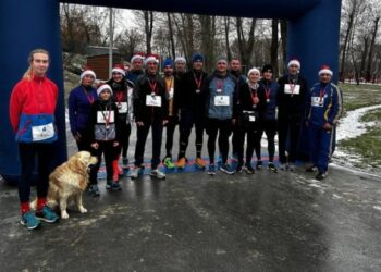 У перший день 2024 року сумчани бігли “Новорічний забіг” – Суми та область