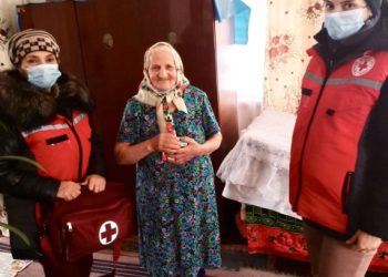 Мобільні бригади Червоного Хреста продовжують працювати у найвіддаленіших населених пунктах Сумщини – Суми та область