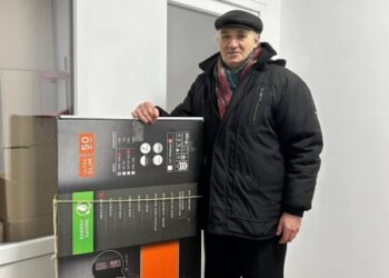 Постраждалі від ракетного удару шосткинці отримали обігрівачі від Червоного Хреста – Суми та область