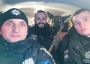 У Сумах патрульні допомогли повернути додому хвостика на ім’я Бета – Суми та область