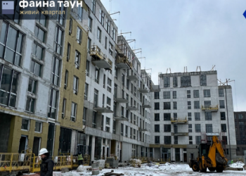 Девелопер KAN звітував про хід будівництва ЖК “Файна Таун” у лютому | Київщіна