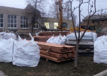 Руслан Кравченко: У селі Красилівка Броварського району триває відбудова зруйнованого росіянами ліцею | Київщіна