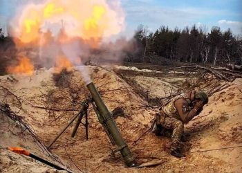 Карта боевых действий в Украине 25 марта