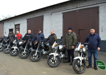 На Сумщині лісівники отримали мотоцикли для патрулювання лісових масивів – Суми та область