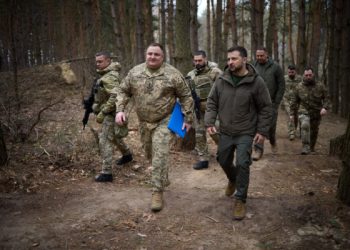 На Сумщині Володимир Зеленський відвідав розташування 117-ї окремої бригади ТрО – Суми та область