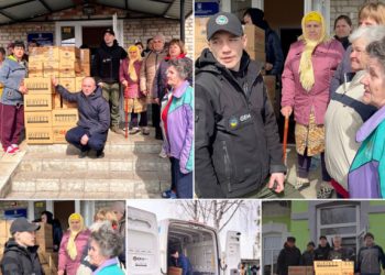 Представники американської благодійної місії доставили вантаж переселенцям в Охтирку – Суми та область