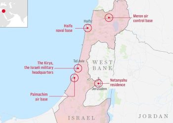 Повітряну атаку Ірану на Ізраїль допомагали відбивати США | Політика