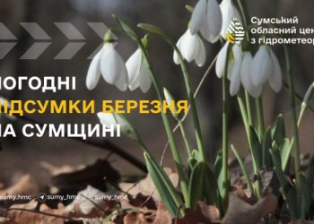 У березні на Сумщині середня місячна температура повітря була на 3° вище за норму – Суми та область
