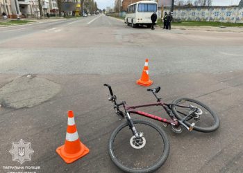 У Сумах в ранковій ДТП травмувався велосипедист – Суми та область
