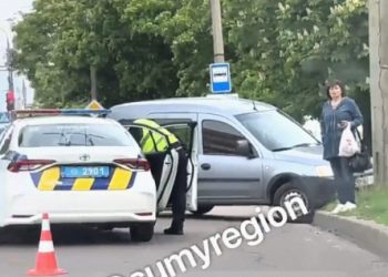 На Білопільській у Сумах – ДТП: ускладнено рух – Суми та область
