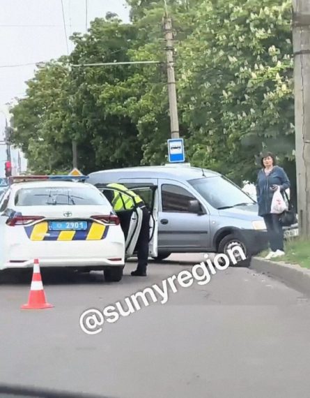 На Білопільській у Сумах – ДТП: ускладнено рух – Суми та область