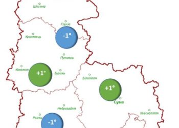 Травневі заморозки: на півночі Сумщини цієї ночі зафіксовано найнижчу температуру – Суми та область