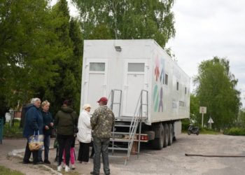 У Великому Висторопі провели обстеження в пересувній амбулаторії – Суми та область