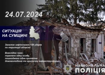На Сумщині внаслідок обстрілів пошкоджено критичну інфраструктуру – Суми та область