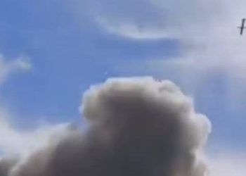 Опубліковано повне відео ракетної атаки Росії на Охматдит у Києві