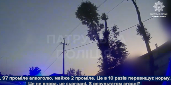 У Сумах затримали водія ВАЗ добряче напідпитку і без прав – Суми та область
