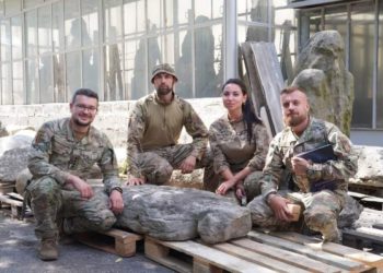 Бійці 3-ї ОШБр, в якій служить глухівчанин, врятували половецьку кам’яну статую з Донеччини – Суми та область