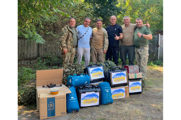 Чернеччинська громада передала захисникам дрони та тепловізор – Суми та область
