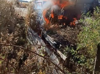 З’явилося фото автівки, у яку поцілив ворожий дрон на Глухівщині – Суми та область