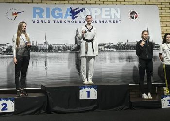 Полтавська тхеквондистка Катерина Ступак перемогла на міжнародному турнірі в Ризі • Тхеквондо •