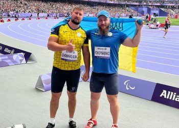 Представники Полтавщини Володимир Пономаренко та Роман Данилюк здобули медалі Паралімпіади у штовханні ядра • Легка атлетика •