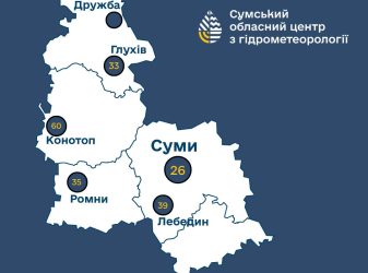 На Сумщині за два дні випало 136% місячної норми опадів – Суми та область