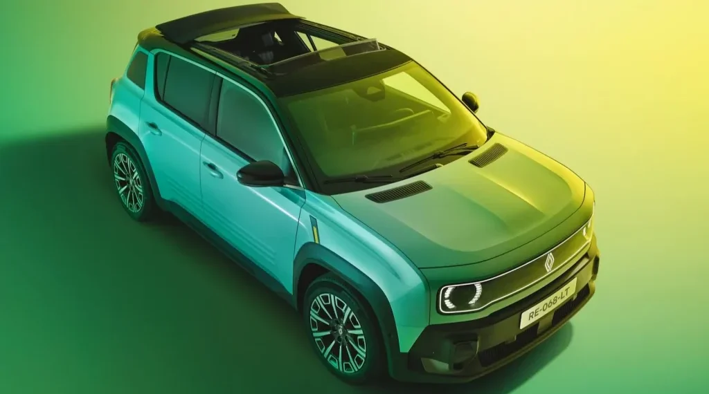 Представлено Renault 4 E-Tech — электричну версію легендарного ретро-хетчбека – Автоновини