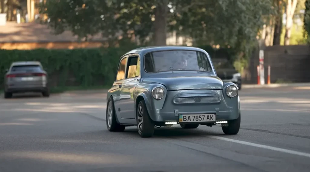 Український ЗАЗ-965 виявився швидшим за Tesla (ВІДЕО) – Автоновини