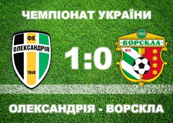 «Ворскла» на виїзді програла «Олександрії» • Футбол •