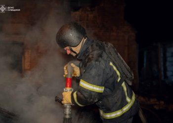 Кадри з ліквідації сьогоднішніх ударів по місту Суми – Суми та область