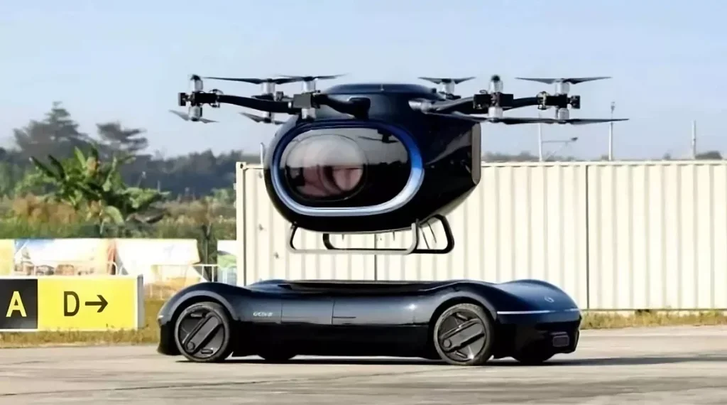 Літаючий автомобіль GAC GOVE показали у дії – Автоновини