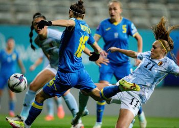 Жіноча збірна України з ворсклянками у складі програла Бельгії • Футбол •