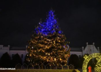 У Сумах вже засяяла новорічна ялинка – Суми та область