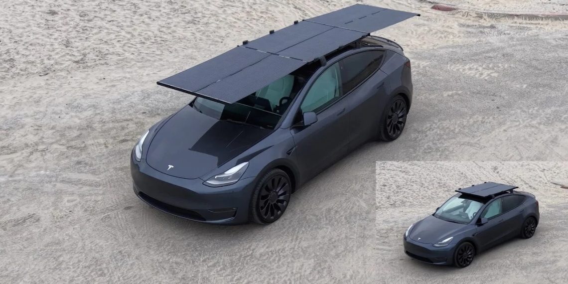 В США представили першу сонячну панель для електромобілів – Автоновини