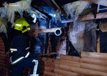Вогнеборці оперативно ліквідували загоряння в оселі громадян на Кролевеччині – Суми та область
