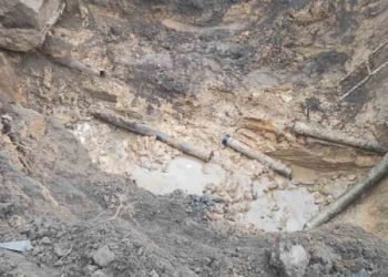 Як виглядала водомережа в с. Піщаному після падіння ворожого безпілотника – Суми та область