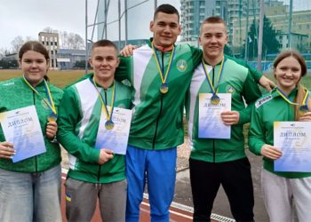Полтавські легкоатлети здобули п’ять медалей на Кубку України з легкоатлетичних метань • Легка атлетика •
