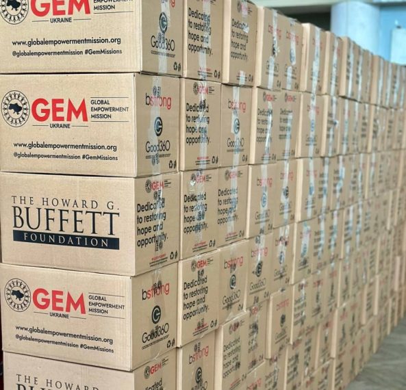 Суми отримали черговий гуманітарний вантаж від GEM – Суми та область