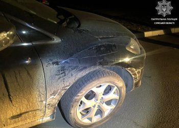 У Сумах розшукали водія, який скоїв ДТП та поїхав із місця – він мав ознаки сп’яніння – Суми та область