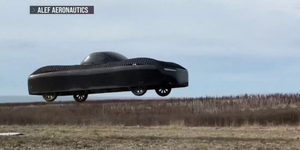 Електромобіль Alef вперше перелетів припарковану машину (ВІДЕО) – Автоновини
