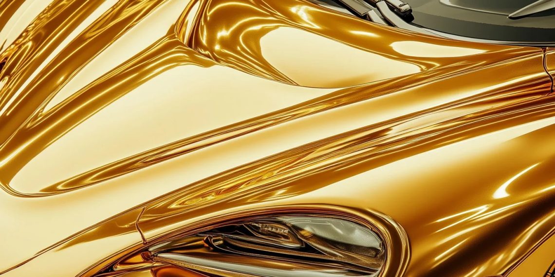 На вулицях Львова засвітився рідкісний суперкар, покритий золотом (ФОТО) – Автоновини