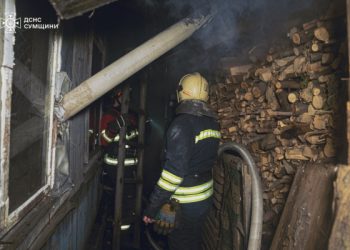 У Сумах горіли дві лазні – Суми та область