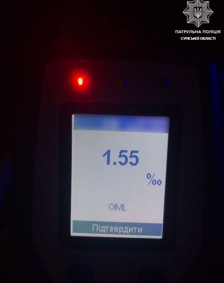 У Сумах водія Mitsubishi затримали у стані сильного сп’яніння – Суми та область