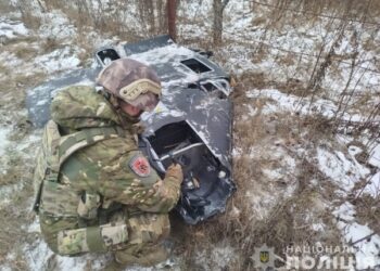 У Сумському районі вибухотехніки поліції знешкодили бойову частину збитого ворожого БпЛА – Суми та область