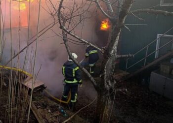 В Одесском районе вспыхнули домики на причале: подробности пожара