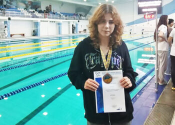 Полтавка Поліна Силюкова здобула «бронзу» Чемпіонату України з плавання • Плавання •