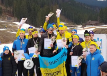 Сумські біатлоністи взяли “срібло” в естафеті | Суми та область